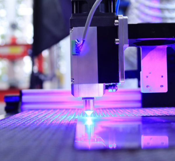 4 Marcação a laser UV em materiais técnicos