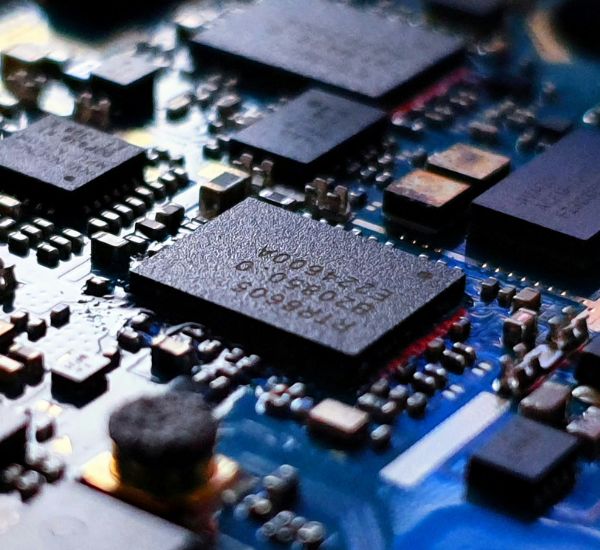6 Gravação a laser UV muito fina em componentes electrónicos